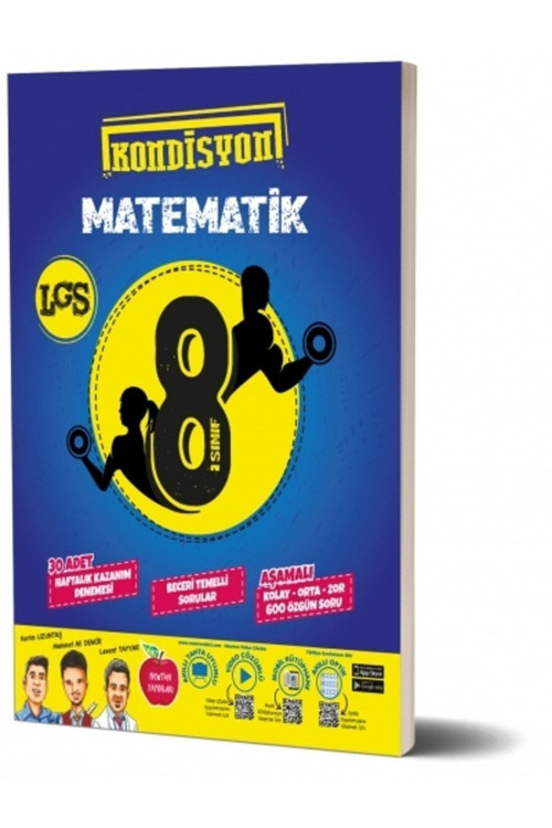 Newton Yayınları 8 . Sınıf Matematik Newton Kondisyon Denemeleri Soru Bankası