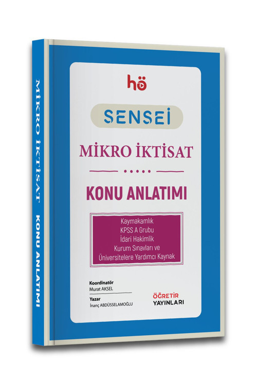 2025 Mikro Iktisat | Konu Anlatım - Kpss A - Guy - Kaymakamlık - Idari Hakimlik
