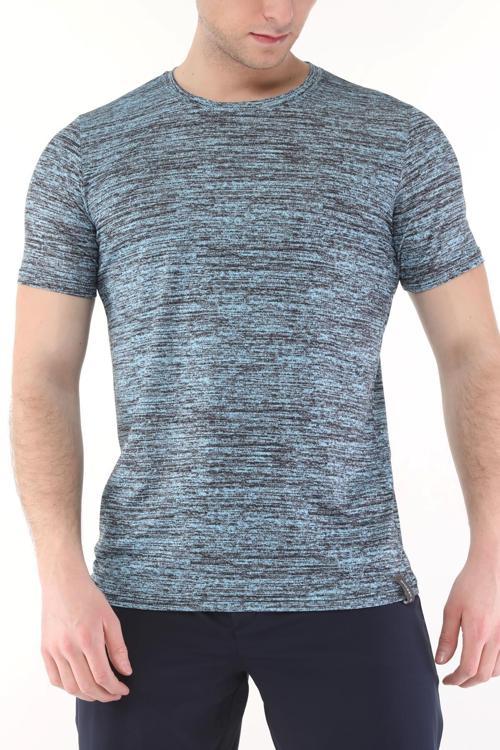 Erkek Nem Emici Aktif Gym Fitness Koşu Performans Outdoor Tshirt