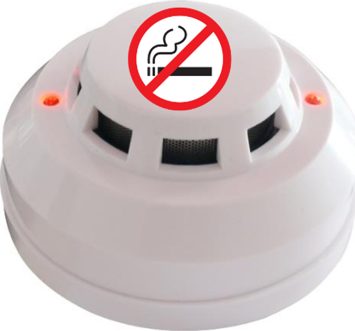 SD-3239 Optik (Sigara) Duman Dedektörü +85Dsb Sirenli + Dedektör Tabanı Dahil