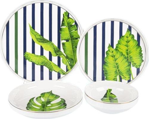 Jungle Modern 24 Parça Yemek Takımı