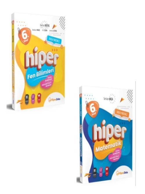 Hiper Zeka 6. Sınıf Matematik ve Fen Bilimleri Konu Anlatımlı Soru Bankası