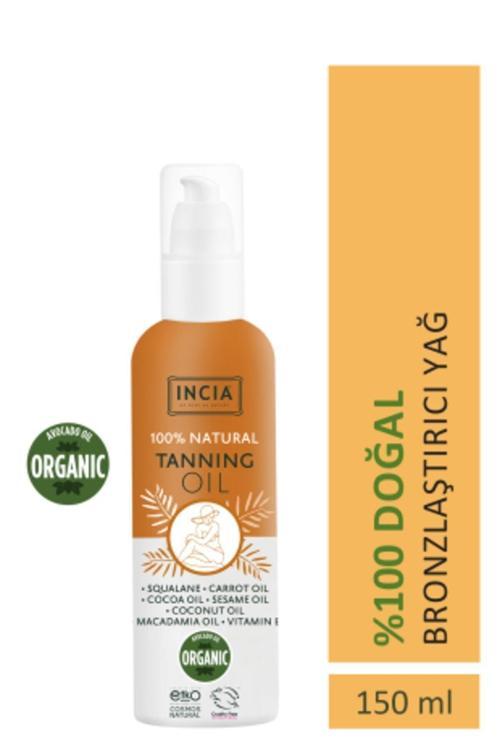 %100 Doğal Bronzlaştırıcı Yağ Organik Avokado Yağı Yoğun Bronzlaştırıcı Kakao Havuç Susam 150 ml