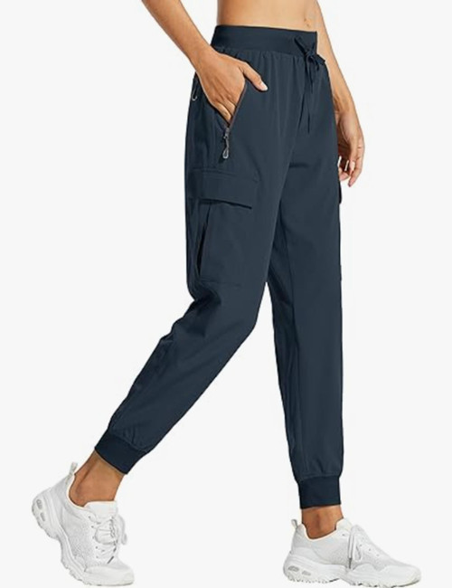 Kadın Quich Dry Hiking Athletic Joggers Doğa Yürüyüşü Günlük Pantolon