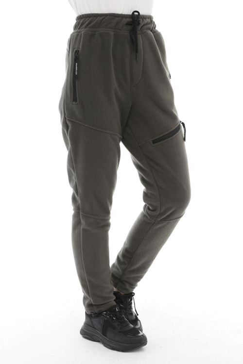 Ghassy Co Kadın Taktik Cepli Ayarlanabilir Paçalı Outdoor Polar Pantolon