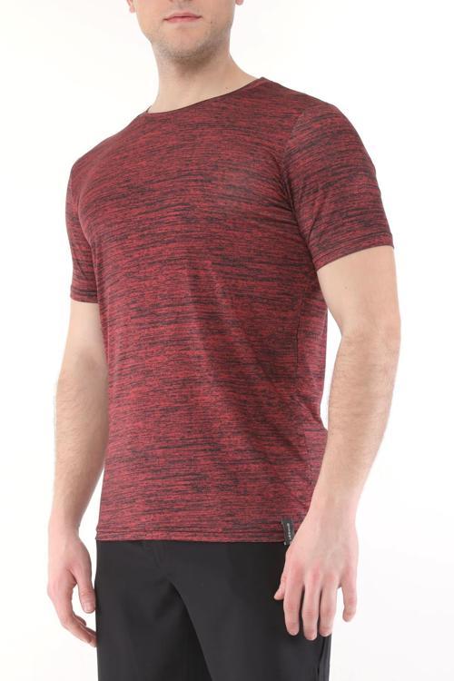Erkek Nem Emici Aktif Gym Fitness Koşu Performans Outdoor Tshirt