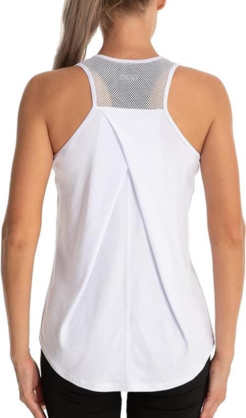 Kadın Cross Üst Sırt File Detaylı Antrenman Yoga Spor Atlet Tank Tops 1783