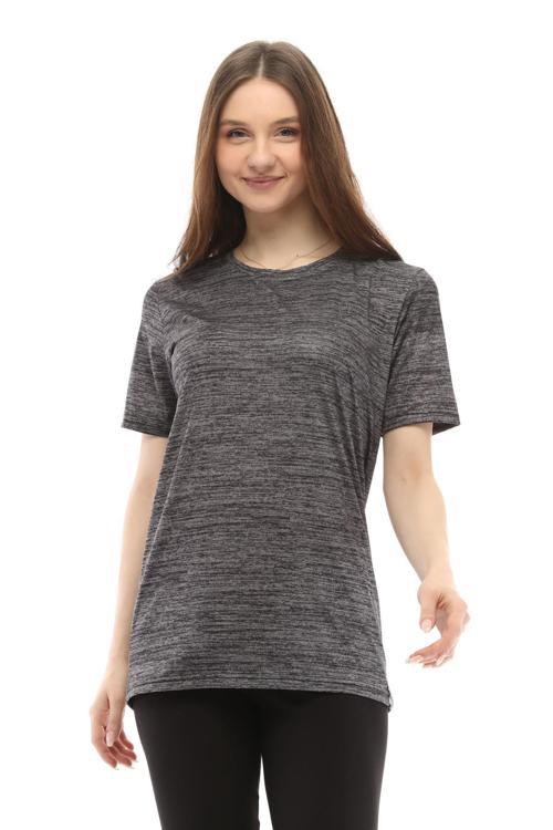 Kadın Nem Emici Aktif Gym Fitness Koşu Performans Outdoor Spor Tshirt