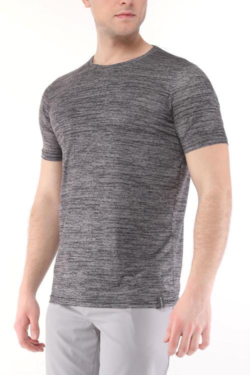 Erkek Nem Emici Aktif Gym Fitness Koşu Performans Outdoor Tshirt