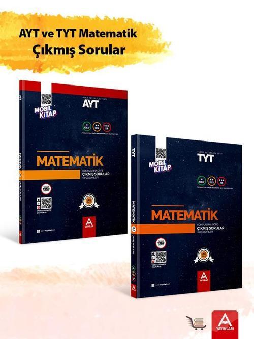 A Yayınları AYT ve TYT Matematik Çıkmış Sorular Seti Konularına Ve Zorluk Seviyesine Göre Sıralanmış