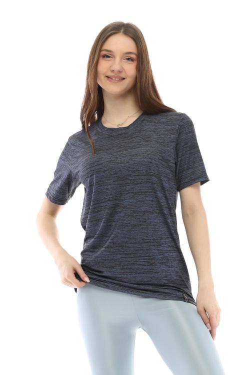 Kadın Nem Emici Aktif Gym Fitness Koşu Performans Outdoor Spor Tshirt