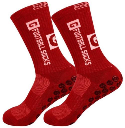 Erkek Kaydırmaz Tabanlı Futbol Koşu Fitness Pamuklu Spor Çorabı