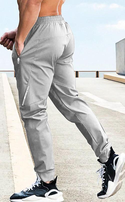 Erkek Run Ultra Hafif Egzersiz Aktif Joggers Spor Dar Paça Eşofman Altı