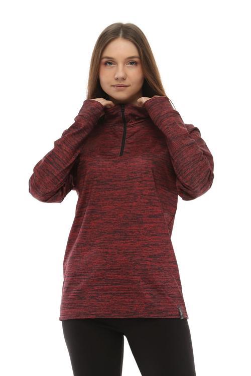 Kadın Running Nem Emici UV Güneşten Koruma Parmaklık Detaylı Uzun Kollu Outdoor Spor Tshirt
