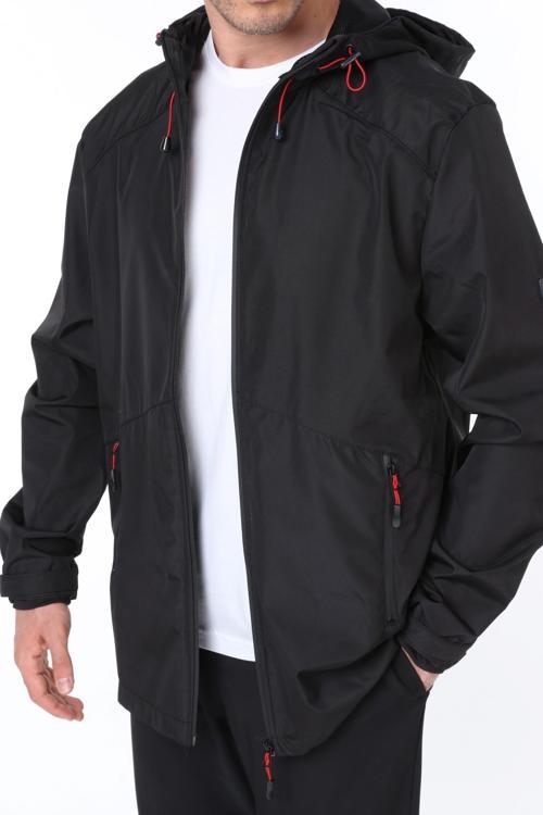 Erkek Rüzgarlık/Yağmurluk Outdoor Omuz Detaylı Mevsimlik Füme Spor Ceket
