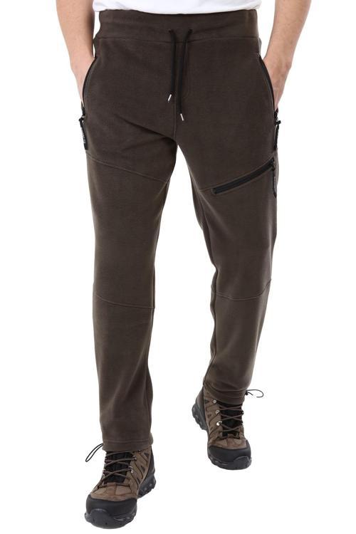 Erkek Taktik Cepli Outdoor Füme Polar Pantolon