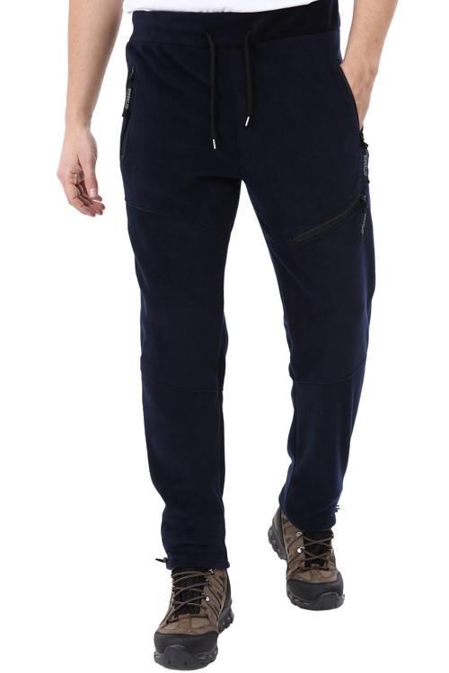Erkek Taktik Cepli Outdoor Füme Polar Pantolon