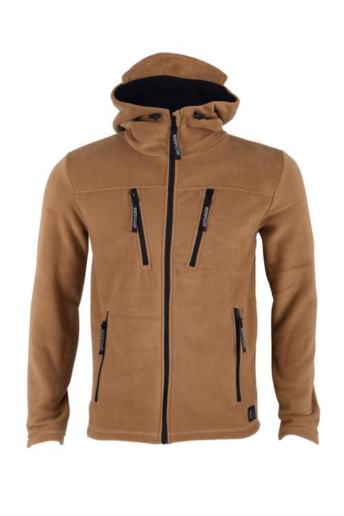 Tactical Army Erkek Polar Kapşonlu Ceket