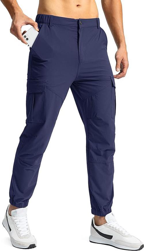 Erkek Doğa Yürüyüşü Golf Ultra Hafif Çok Amaçlı Cepli Kargo Pantolon