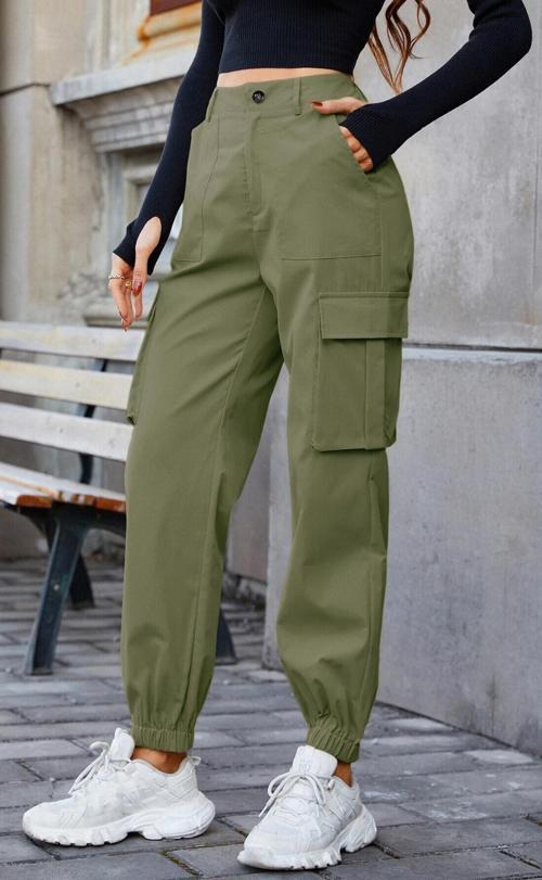 Kadın Hiking Cargo Hızlı Kuruma Hafif Esnek Cepli Kargo Pantolon