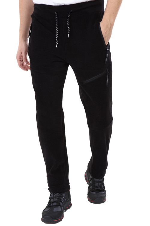 Erkek Taktik Cepli Outdoor Füme Polar Pantolon