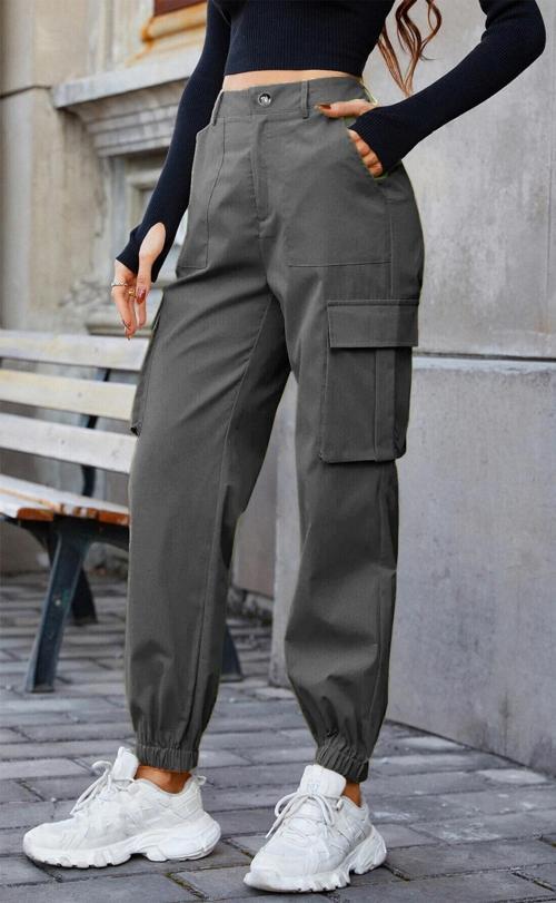 Kadın Hiking Cargo Hızlı Kuruma Hafif Esnek Cepli Kargo Pantolon