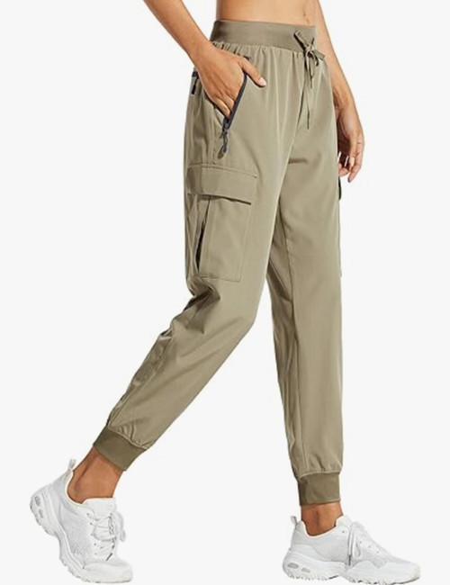 Kadın Quich Dry Hiking Athletic Joggers Doğa Yürüyüşü Günlük Pantolon
