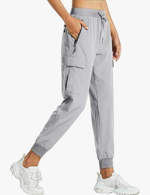 Kadın Quich Dry Hiking Athletic Joggers Doğa Yürüyüşü Günlük Pantolon