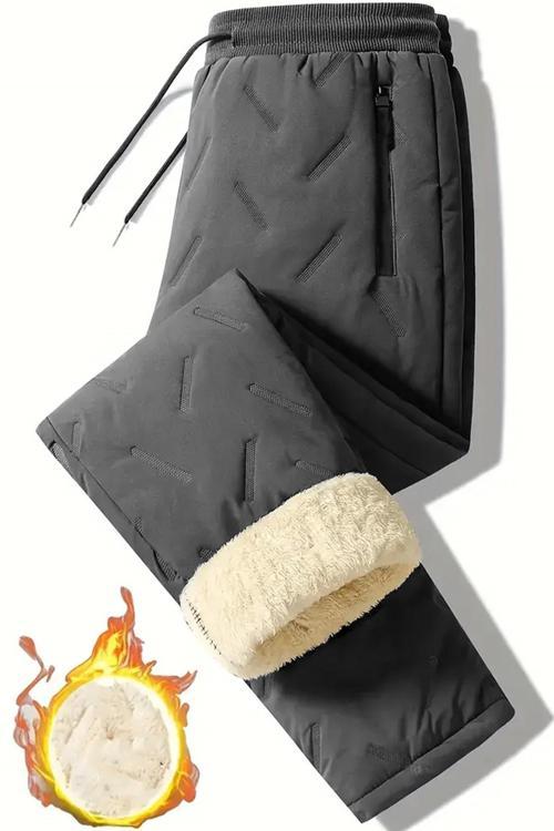 Unisex Çift Katman Ultra Termal Su ve Rüzgar Geçirmez Kayak Motorcu İçi Kürklü Pantolon