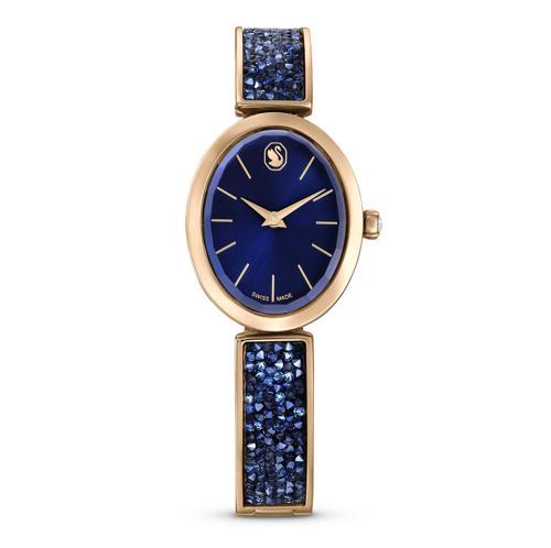 5656822 Swarovski K Crystal Rock Oval:Mb Blu/Blu/Pro