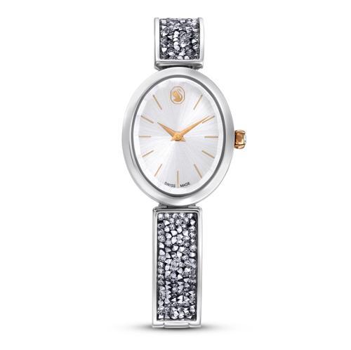 5656878 Swarovski K Crystal Rock Oval:Mb Cry/White/Sts