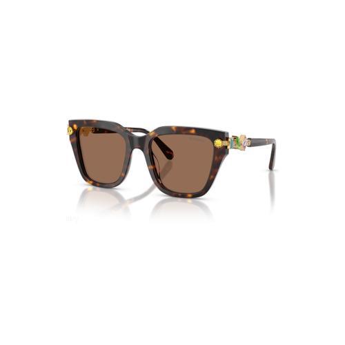 5724510 Swarovski Gözlük Gema:Eyewear Sk Squared Pındı/Bro