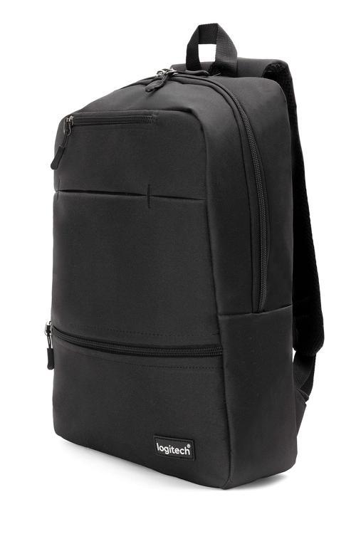 Orijinal 15.6" İnç Siyah Kumaş Laptop Bilgisayar Seyahat Günlük Okul Unisex Notebook Sırt Çantası