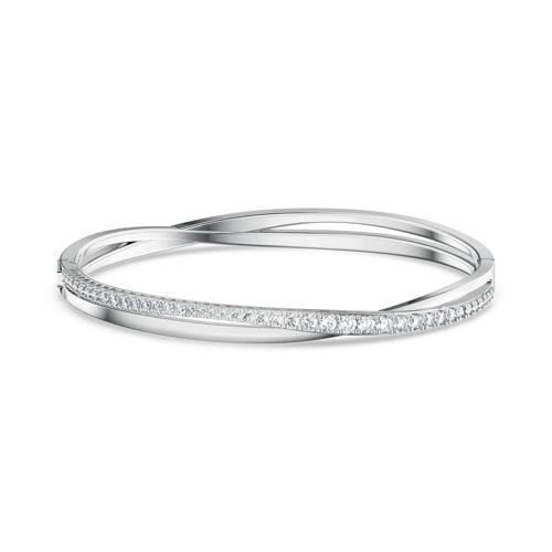 5565210 Swarovski Bilezik Twıst-Bangle Rows Czwh-Rhs M