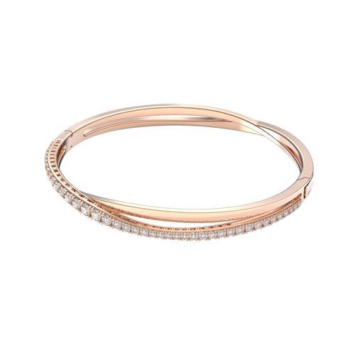 5620552 Swarovski Bilezik Twıst:Bangle Whıte/Ros