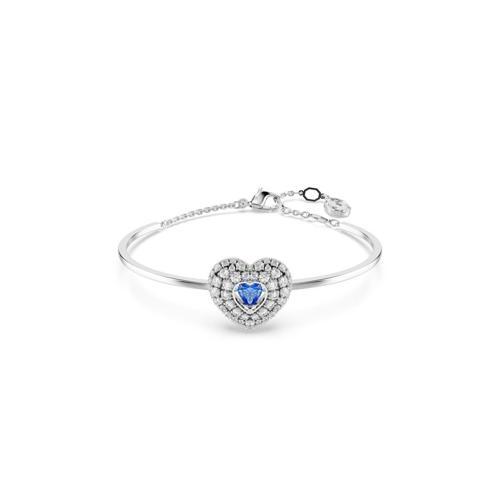 5680393 Swarovski Bilezik Hyperbola:Soft Hrt Blu/Rhs M