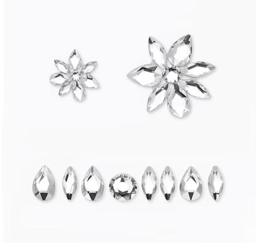 5651981 Swarovski Vücut Aksesuarı Body Jewel Set White