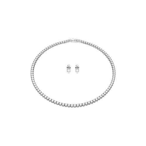 5647730 Swarovski Set Re Matrix:Set Set White  Whi/Rhs