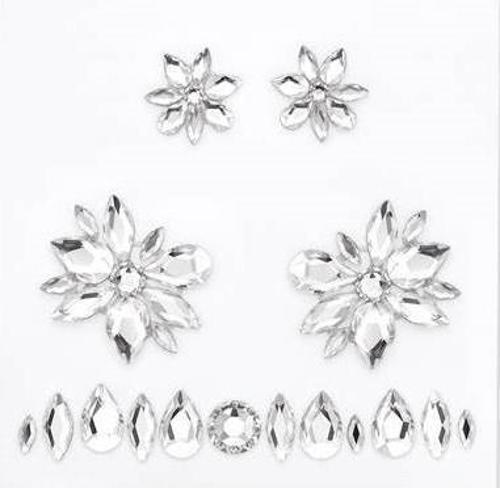 5651982 Swarovski Vücut Aksesuarı Body Jewel Set White