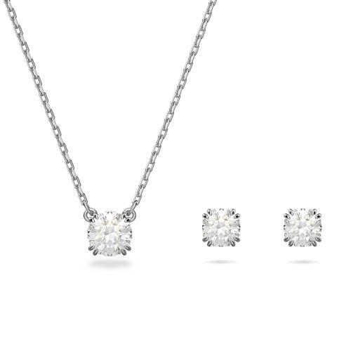 5647663 Swarovski Set Constella:Set Whı/Rhs