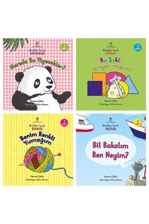 Tübitak Yayınları Okul Öncesi-Popüler Bilim Minik Şekiller Seti(Taşıtlar,Hayvanlar,Şekiller Ve Renkler)