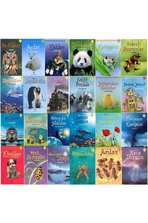 Tübitak Yayınları Ilk Okuma Kitap Seti 24 Kitap