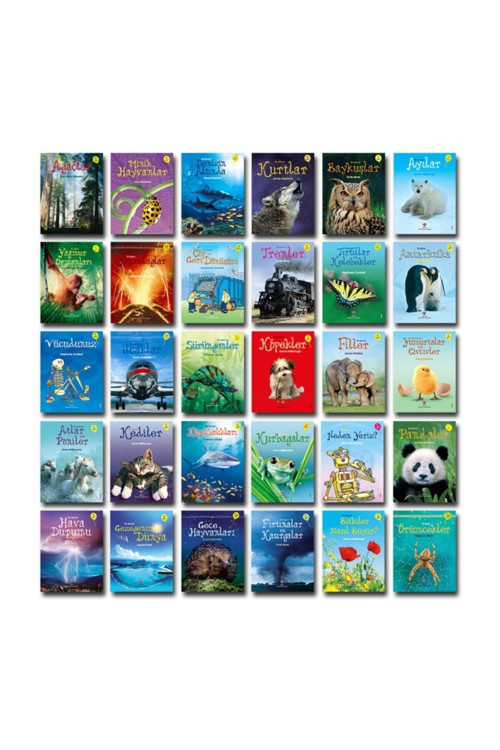 Tübitak Yayınları Tübitak Popüler Bilim Ilk Okuma Kitapları 30 Lu Set (1. Sınıf Ve Okul Öncesi)