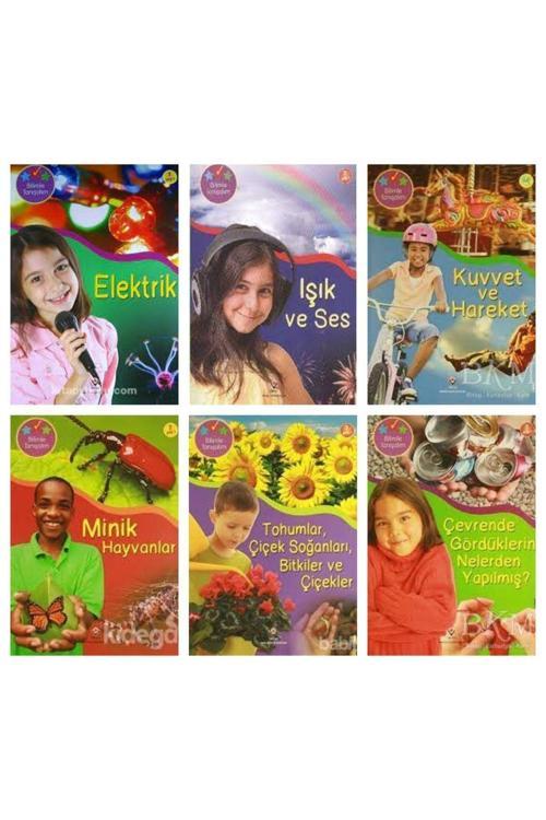 Tübitak Yayınları Bilimle Tanışalım Serisi 7+ Yaş 6 Kitap