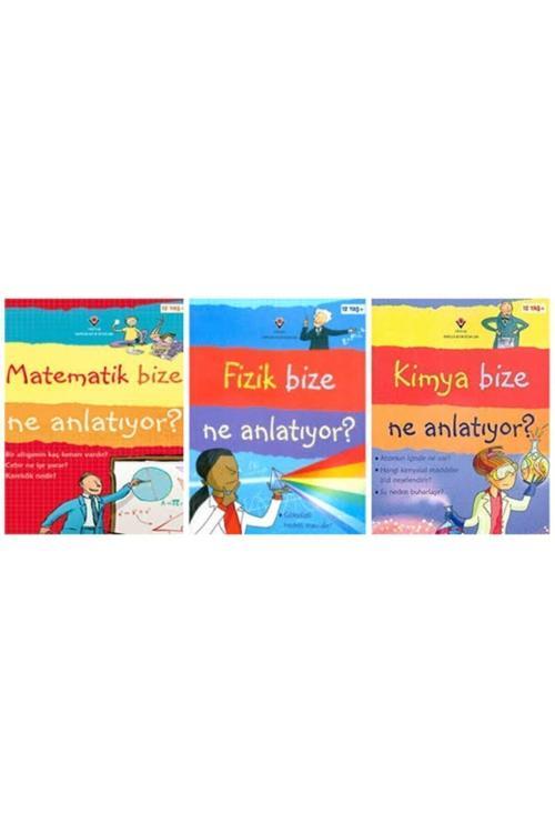 Tübitak Yayınları Eğlenceli Bilim-Tübitak Matematik-Fizik-Kimya Bize Ne Anlatıyor Serisi 12+ Yaş 3 Kitap