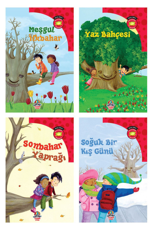 Yağmur Çocuk Bilim - Mevsimler Serisi 5 + Yaş (4 Kitap)