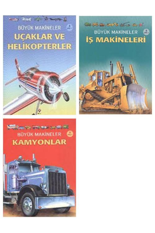 Tübitak Yayınları Büyük Makineler Serisi 3 Kitap 6+ Yaş