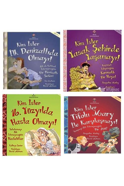 Tübitak Yayınları Kim İster Sersi 4 Kitap 12+ Yaş
