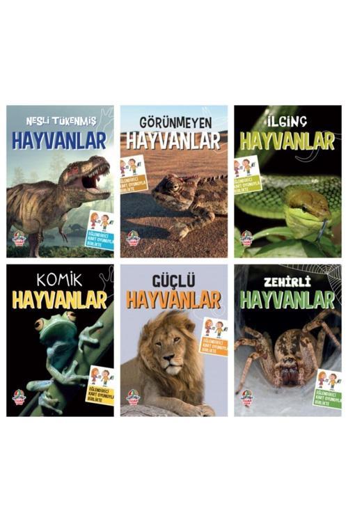 Yağmur Çocuk Eğlenceli Kitaplar Eğlenceli Oyun Kartlarıyla Birlikte Set 6 Kitap