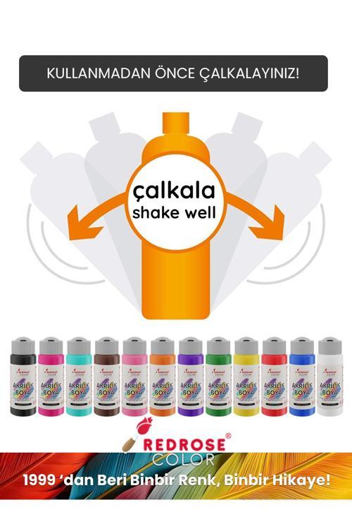 Koyu Yeşil Akrilik Boya 60 Ml 1 Adet